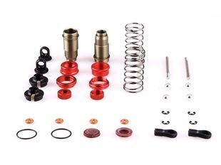 Задние амортизаторы в разборе LC Racing 2шт для моделей 1/14 металл (LC-6021)