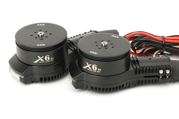 Комбо мотор Hobbywing Xrotor X6 PLUS з регулятором без пропелера (CW)