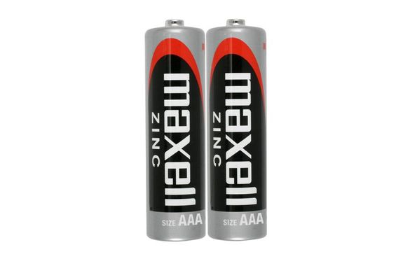 Батарейка AAA Maxell R03 в пленке 1шт (2шт в уп.)