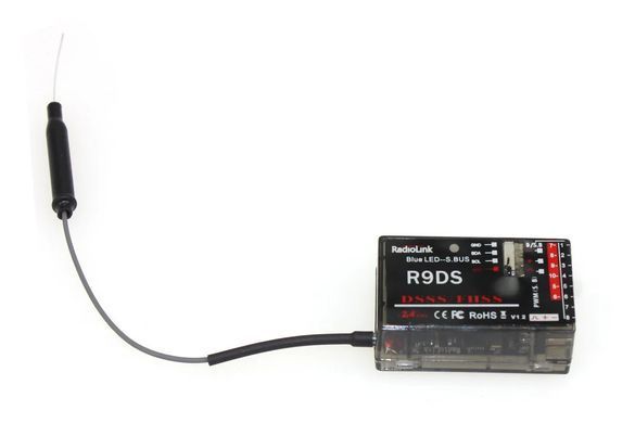 Аппаратура авиа 10к Radiolink AT9S PRO с приемником R9DS