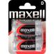Батарейка D Maxell R20 в блістері 1шт (2шт в уп.)
