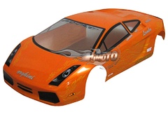 Кузов Himoto для шосейних моделей 1:10 (lambo, оранжева)