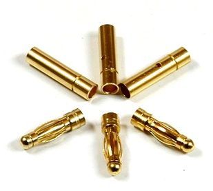 Конектори HOBBYWING Banana Plug (банани) 4,0мм
