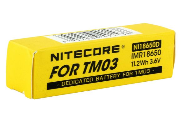Аккумулятор Li-Ion 18650 Nitecore TM03 NL18650D 3100мАч 10А