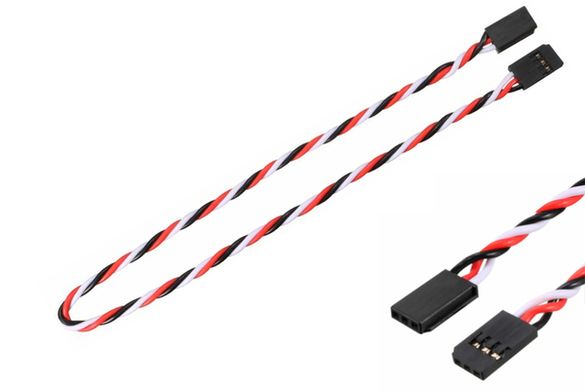 Сервокабель Futaba 22AWG Male - Male (15 см)