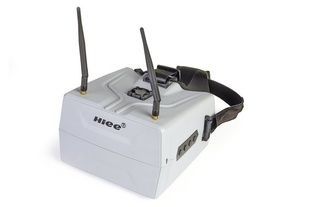 Шлем FPV HIEE HIVR702 7" 800x480 5.8GHz 40 каналов диверсити