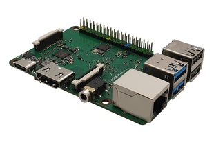 Микрокомпьютер ROCK PI 4 Model A+ 4GB DDR4 32GB eMMC (без WLAN/BT)