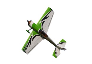 Самолёт радиоуправляемый Precision Aerobatics Katana MX 1448мм KIT (зеленый)