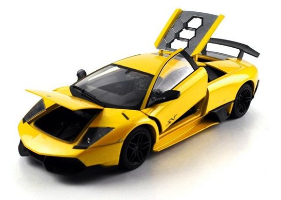 Машинка радіокерована 1:18 Meizhi Lamborghini LP670-4 SV металева (жовтий)