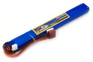 Аккумулятор для страйкбола Giant Power (Dinogy) Li-Pol 1500 мАч 7.4 В 167x19x15 мм T-Plug 25C