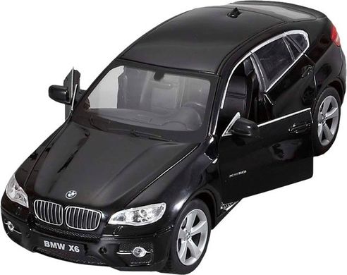 Машинка р/в 1:24 Meizhi ліценз. BMW X6 металева (чорна)