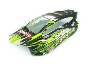 Кузов для автомодели E8XBL, N8XB зеленый (80302 запчасти для радиоуправляемых моделей Himoto)