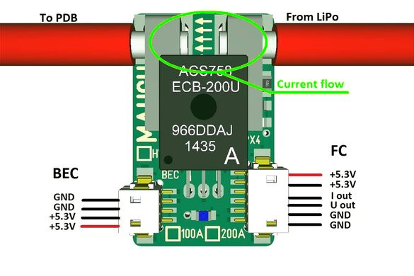 Датчик батареи MAUCH HS 050-LV (напряжение и ток)