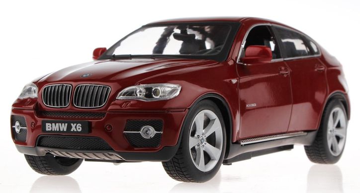 Машинка радіокерована 1:24 Meizhi BMW X6 металева (червоний)
