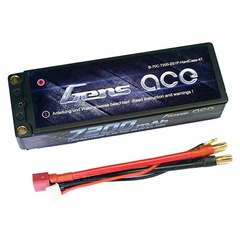 Аккумулятор Gens Ace LiPO 7,4 В 7200 мАч 2S 70C (B-70C-7200-2S1P-HardCase-47)