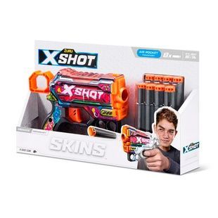 X-Shot Швидкострільний бластер Skins Menace Mercenary (8 патронів)