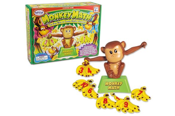 Розвиваюча гра з математики Popular Monkey Math Завдання від мавпи (додавання)