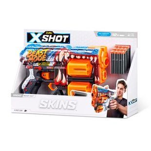 X-Shot Швидкострільний бластер Skins Dread Beast Out (12 патронів)
