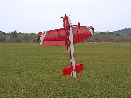Літак радіокерований Precision Aerobatics XR-61 1550мм KIT (червоний)