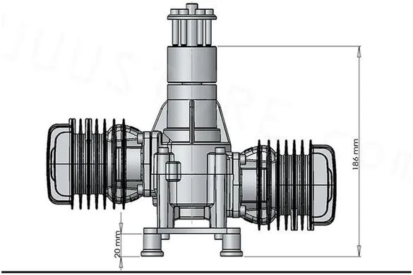 Двигатель DLE 111