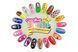 Дитячий лак-олівець для нігтів Malinos Creative Nails на водній основі (2 кольори Чорний + Блакитний)