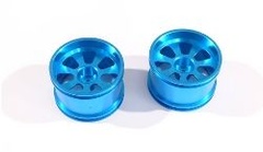 Blue Alum Wheel Rims 2P