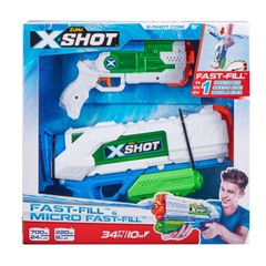 X-Shot Набір водних бластерів Fast Fill Medium And Small