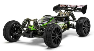 Радиоуправляемая модель Багги 1:8 Himoto Shootout MegaE8XBL Brushless (зеленый)