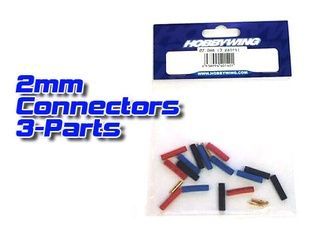 Конектори HOBBYWING Banana Plug (банани) 2,0мм