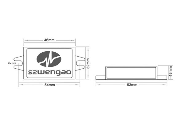 Регулятор напруги WENGAO DC-DC 15-80В 12В 3А знижуючий