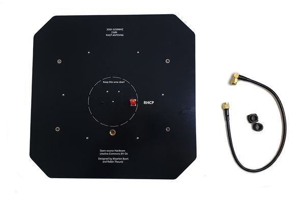 Антенна 3.2GHz Maple патч 15dB SMA RHCP