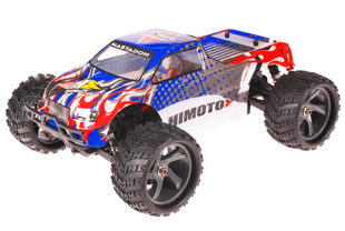 Радиоуправляемая модель Монстр 1:18 Himoto Mastadon E18MTL Brushless (cиний)