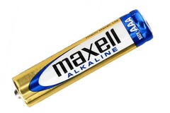 Батарейка AAA Maxell Alkaline LR03 в блістері 1шт (4шт в уп.)